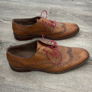 Joseph Abboud Dress Shoes - size 13 - Camel Tan